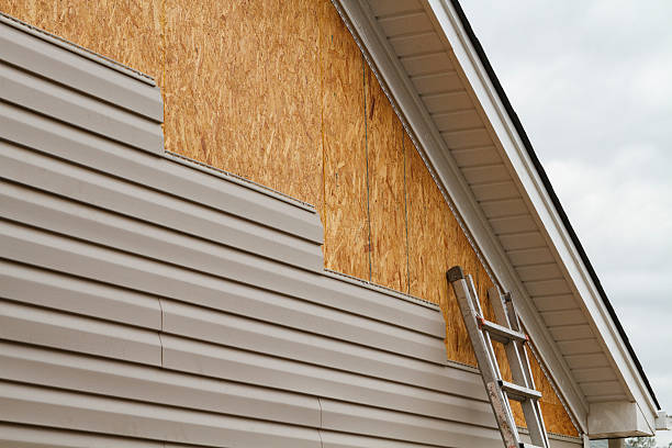 Professional Siding Repair technician working in Callaway, FL